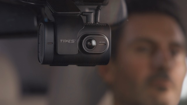 TYPE S T400 AI dash cam installation on windshield
